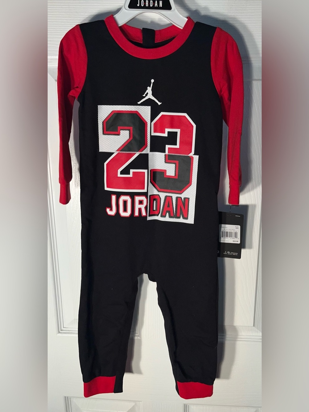 $32 Air Jordan Constructed Coveralls Boys Toddler Size 24 Months 65B903-023